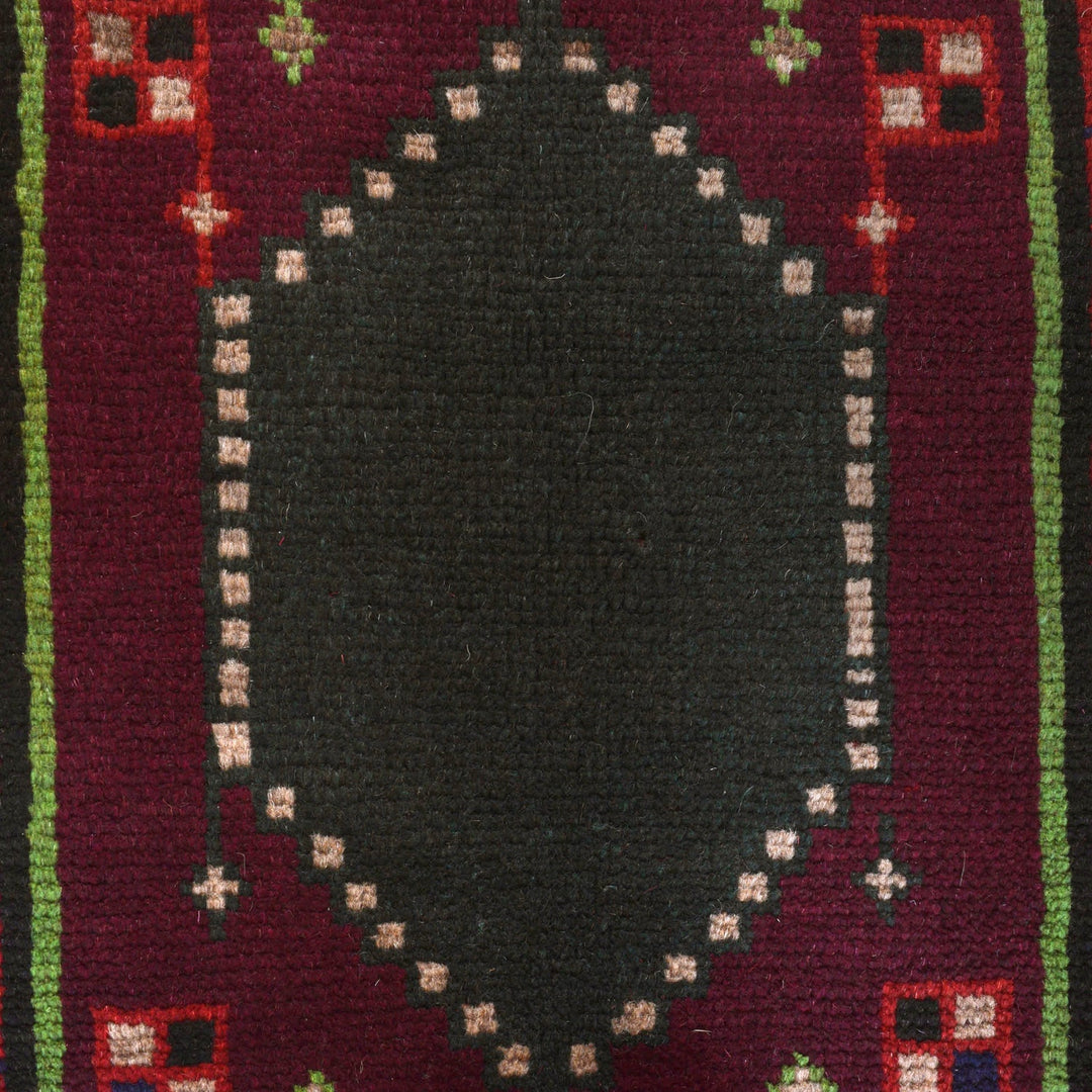 Handmade Balochi Rug 4' 2" x 6' 8" - No. AL34296