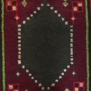 Handmade Balochi Rug 4' 2" x 6' 8" - No. AL34296