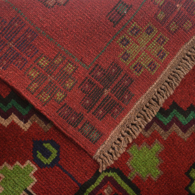 Handmade Balochi Rug 4' 2" x 6' 8" - No. AL34296
