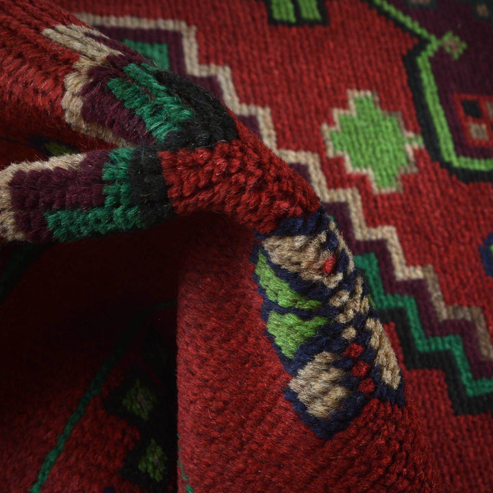 Handmade Balochi Rug 4' 2" x 6' 8" - No. AL34296