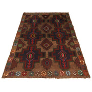 Handmade Balochi Rug 4' 2" x 6' 1" - No. AL47611