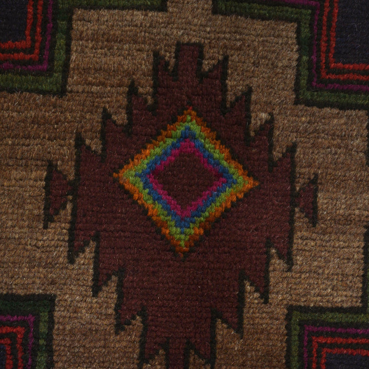 Handmade Balochi Rug 4' 2" x 6' 1" - No. AL47611
