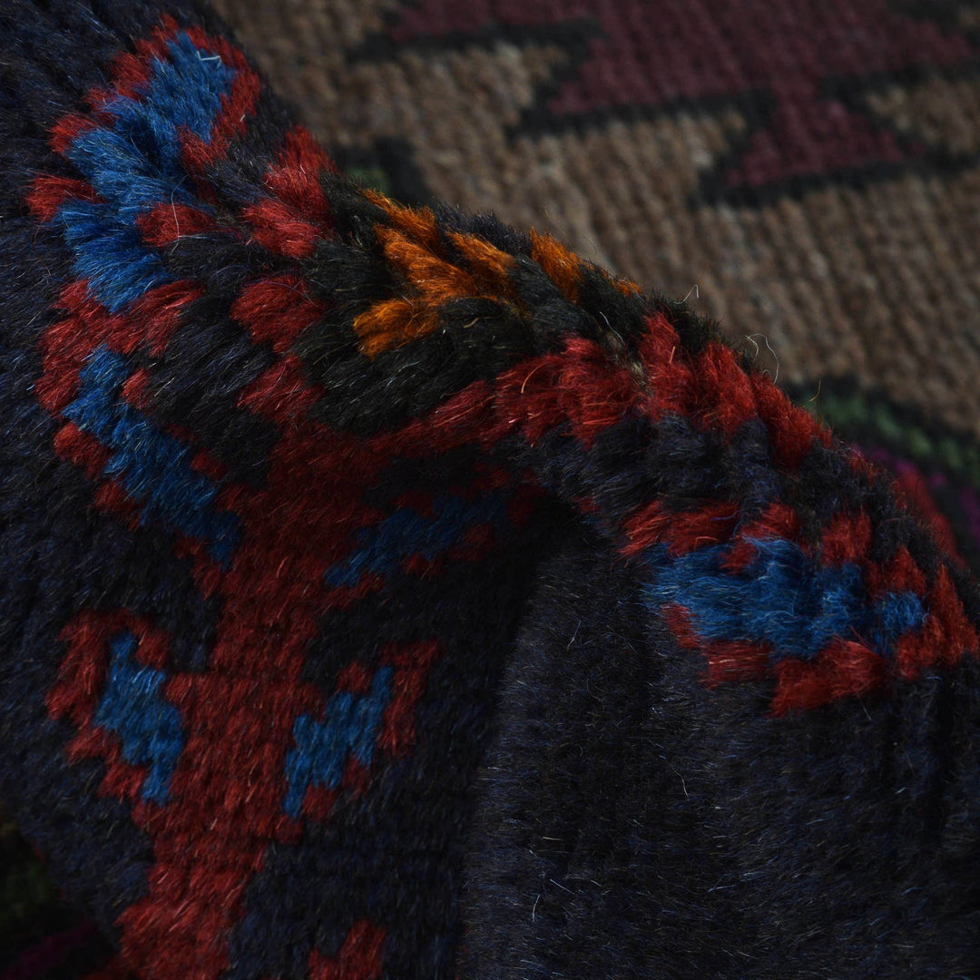 Handmade Balochi Rug 4' 2" x 6' 1" - No. AL47611