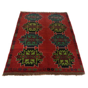Handmade Balochi Rug 4' 2" x 6' 8" - No. AL10939