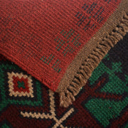 Handmade Balochi Rug 4' 2" x 6' 8" - No. AL10939