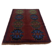 Handmade Balochi Rug 4' 1" x 6' 4" - No. AL12381