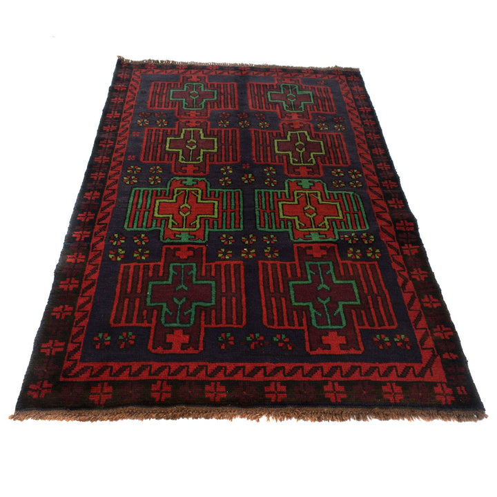 Handmade Balochi Rug 3' 11" x 6' 5" - No. AL47351