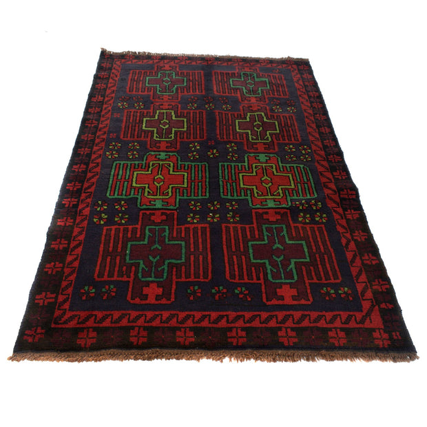 Handmade Balochi Rug 3' 11" x 6' 5" - No. AL47351