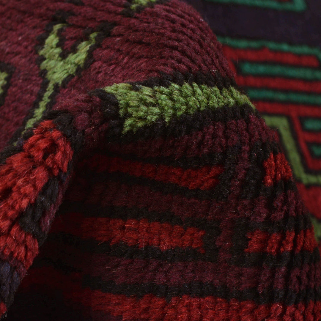 Handmade Balochi Rug 3' 11" x 6' 5" - No. AL47351