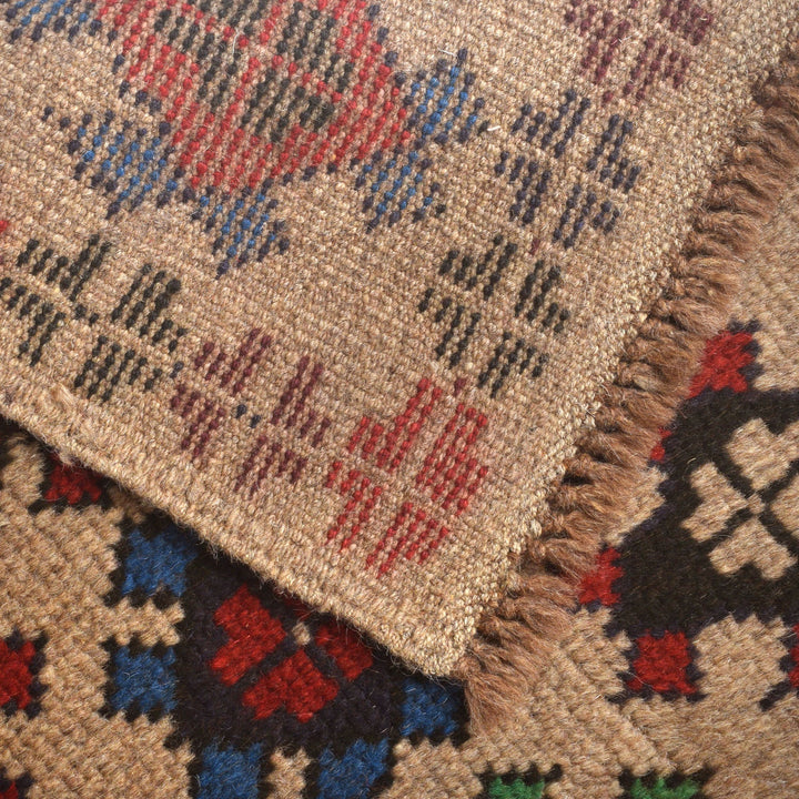 Handmade Balochi Rug 4' 0" x 6' 4" - No. AL78817