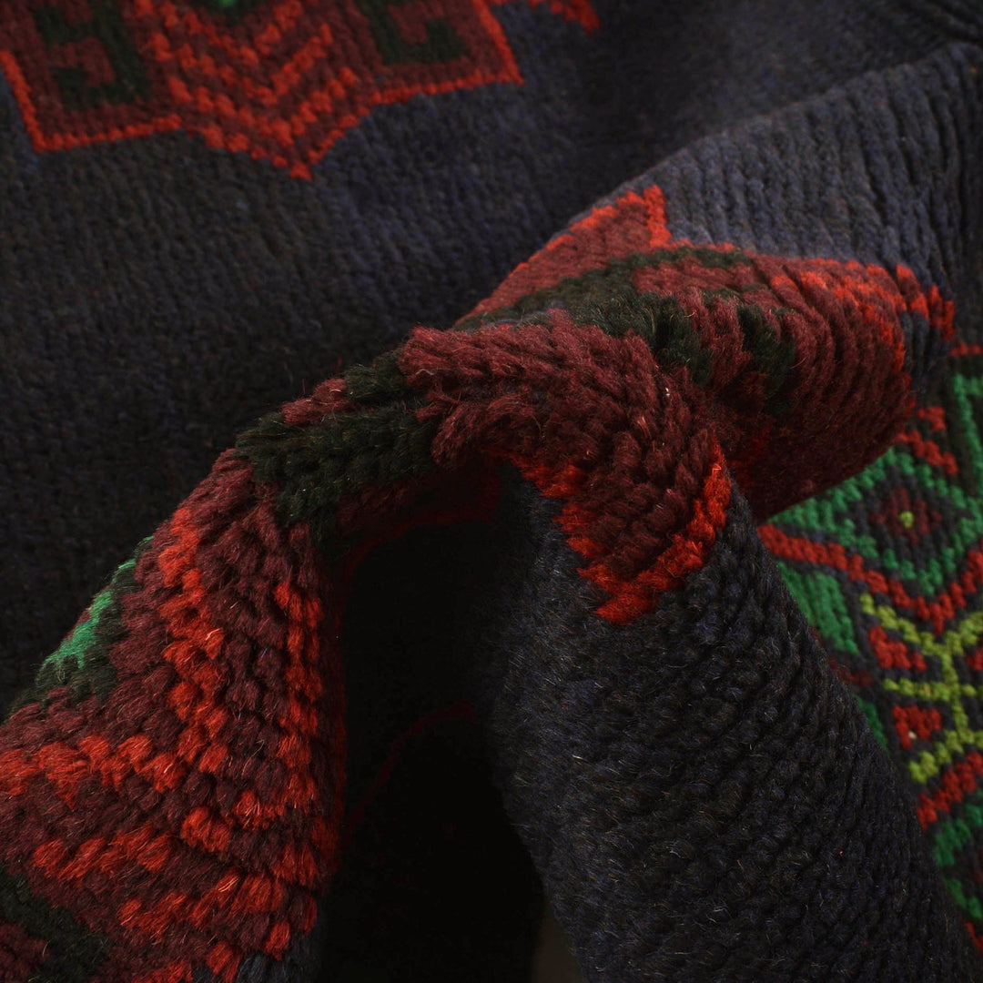 Handmade Balochi Rug 4' 2" x 6' 6" - No. AL51236