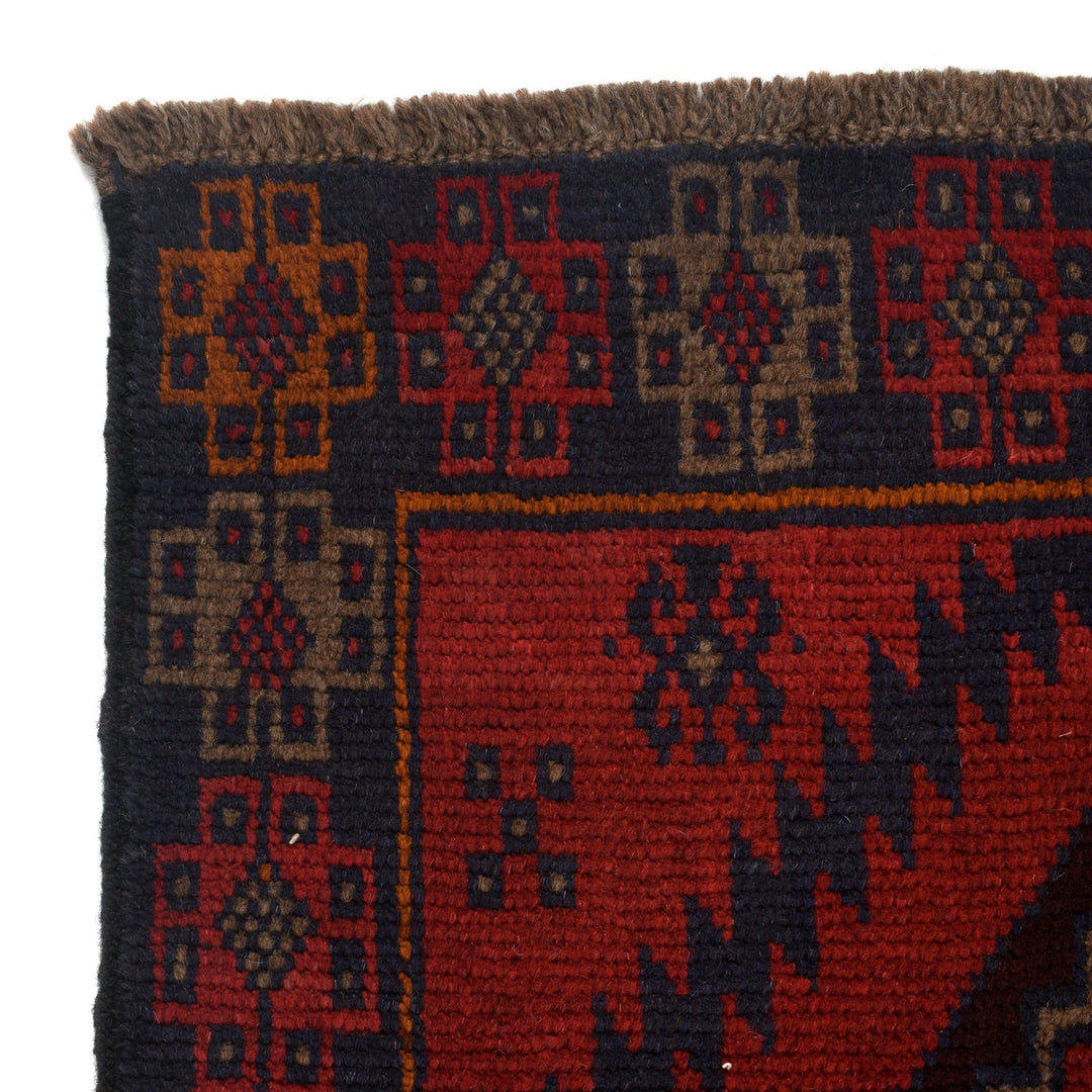 Handmade Balochi Rug 3' 8" x 5' 7" - No. AL16314