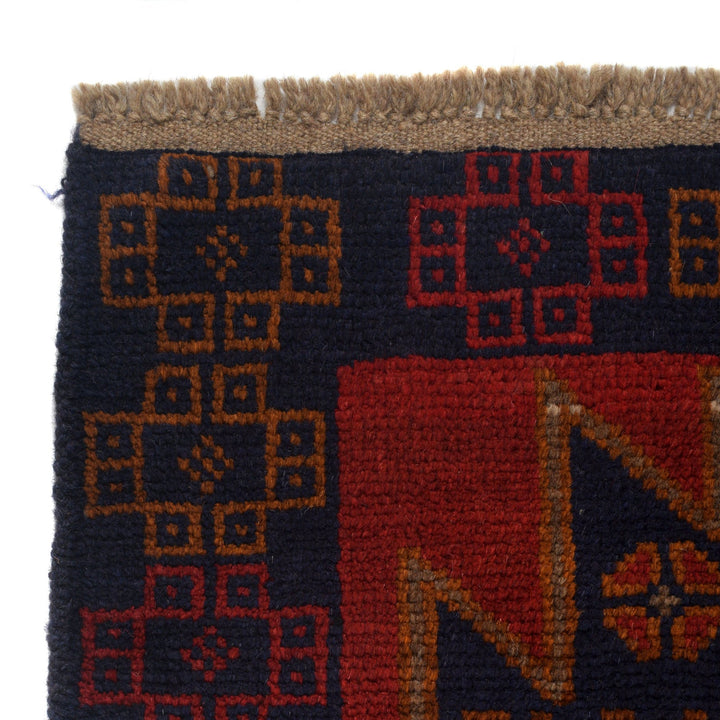 Handmade Balochi Rug 3' 8" x 5' 9" - No. AL47854