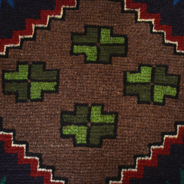 Handmade Balochi Rug 4' 2" x 6' 5" - No. AL30146