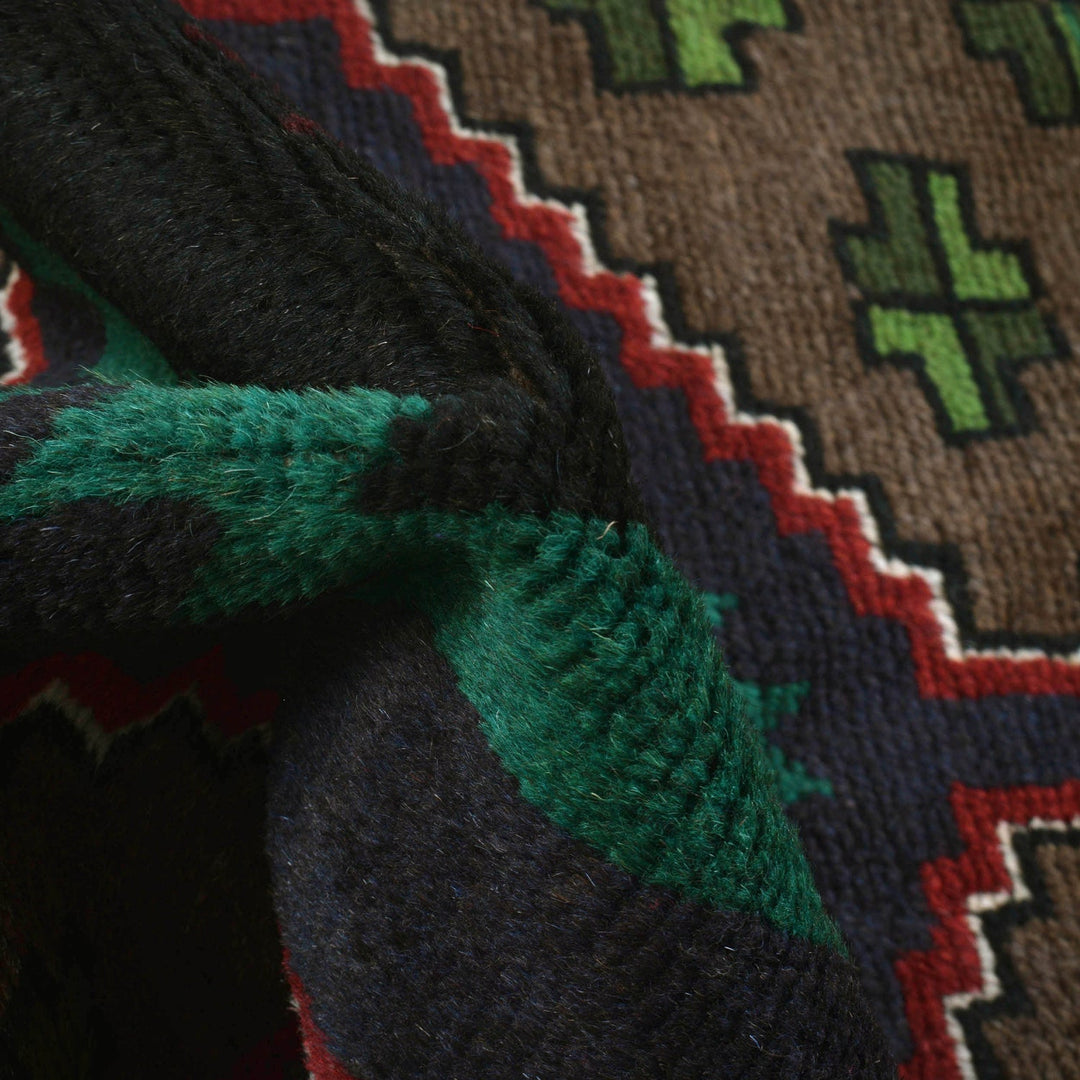 Handmade Balochi Rug 4' 2" x 6' 5" - No. AL30146