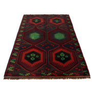 Handmade Balochi Rug 4' 2" x 6' 8" - No. AL99391