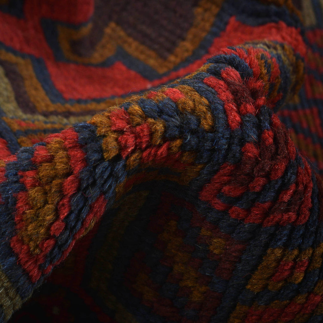 Handmade Balochi Rug 3' 8" x 6' 0" - No. AL47973