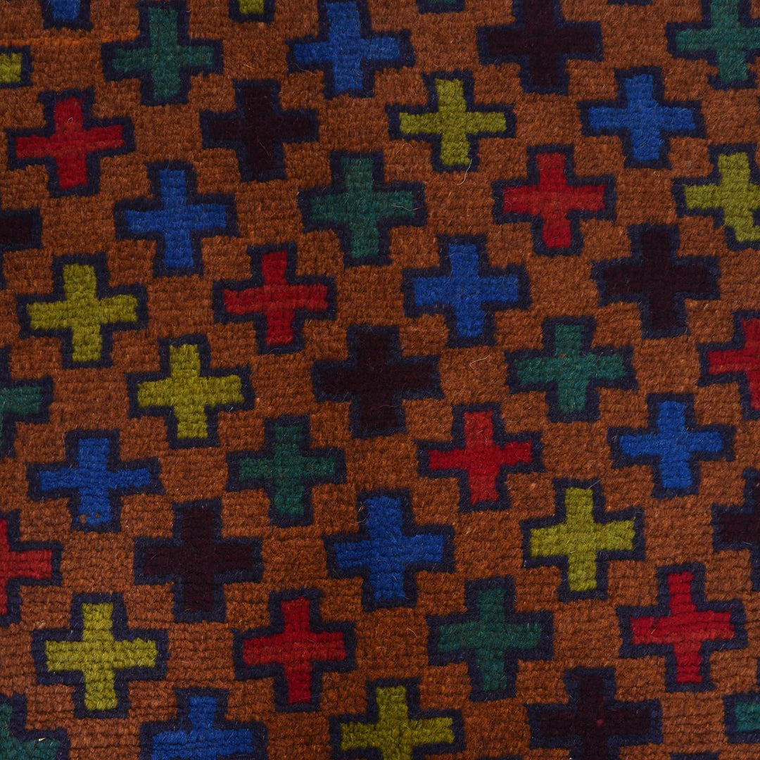 Handmade Balochi Rug 4' 2" x 6' 0" - No. AL66657