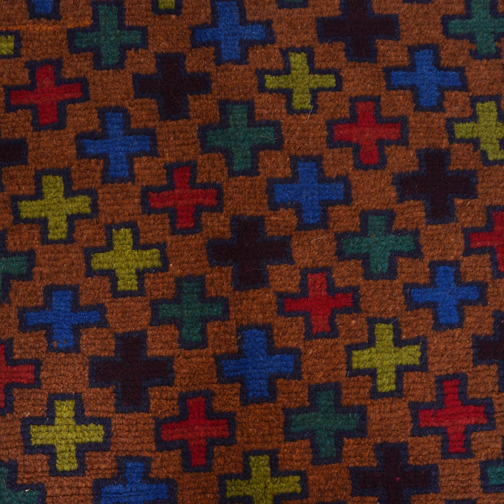 Handmade Balochi Rug 4' 2" x 6' 0" - No. AL66657