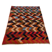 Handmade Balochi Rug 3' 9" x 5' 11" - No. AL27160