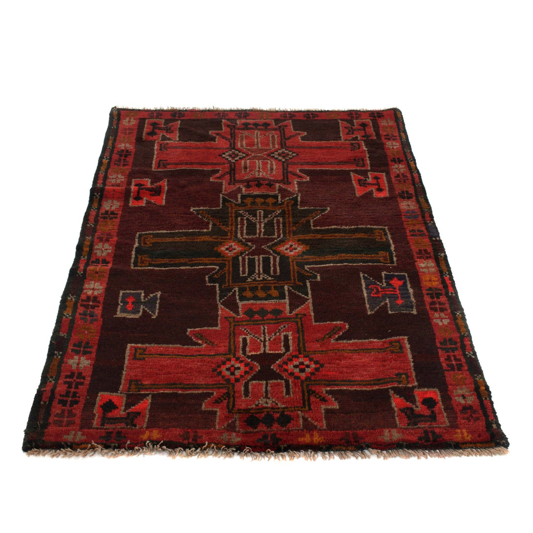 Handmade Balochi Rug 3' 7" x 5' 5" - No. AL56146