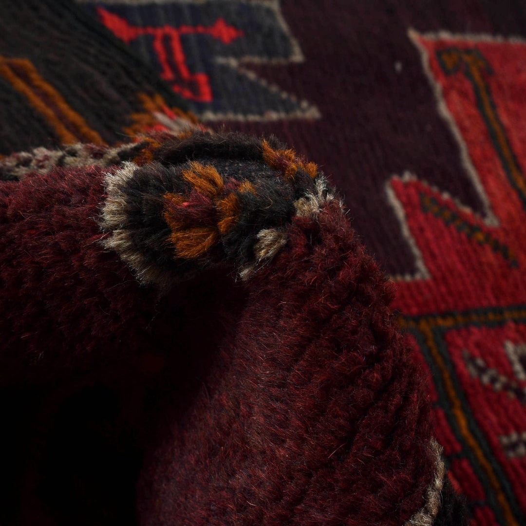 Handmade Balochi Rug 3' 7" x 5' 5" - No. AL56146