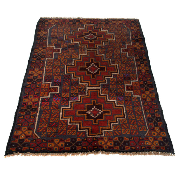 Handmade Balochi Rug 3' 7" x 6' 1" - No. AL81262