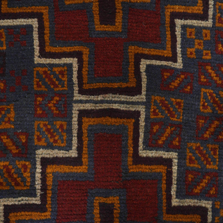 Handmade Balochi Rug 3' 7" x 6' 1" - No. AL81262