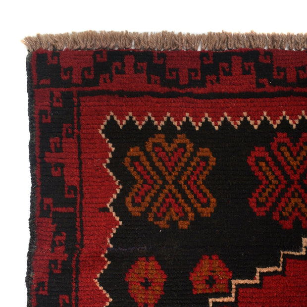 Handmade Balochi Rug 3' 8" x 6' 2" - No. AL94910
