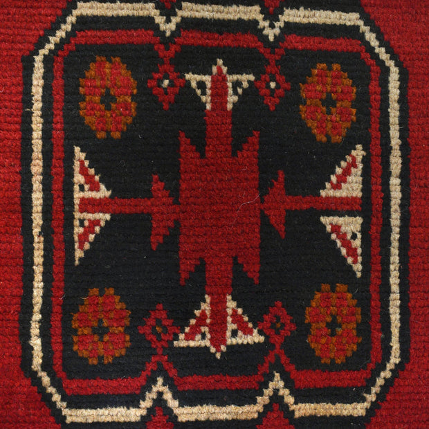 Handmade Balochi Rug 3' 8" x 6' 2" - No. AL94910