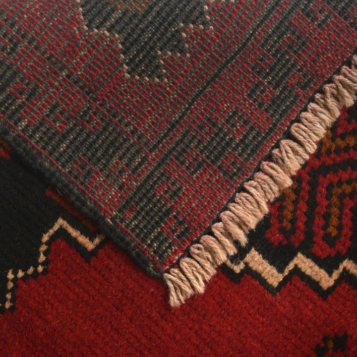 Handmade Balochi Rug 3' 8" x 6' 2" - No. AL94910