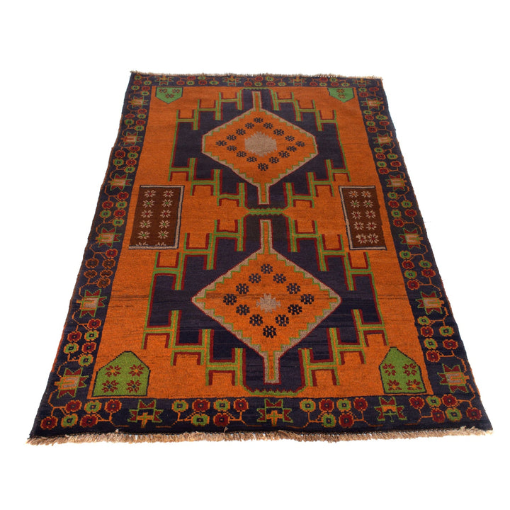 Handmade Balochi Rug 3' 10" x 6' 4" - No. AL16457