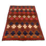Handmade Balochi Rug 4' 4" x 6' 1" - No. AL88382