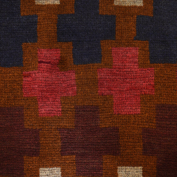 Handmade Balochi Rug 4' 4" x 6' 1" - No. AL88382