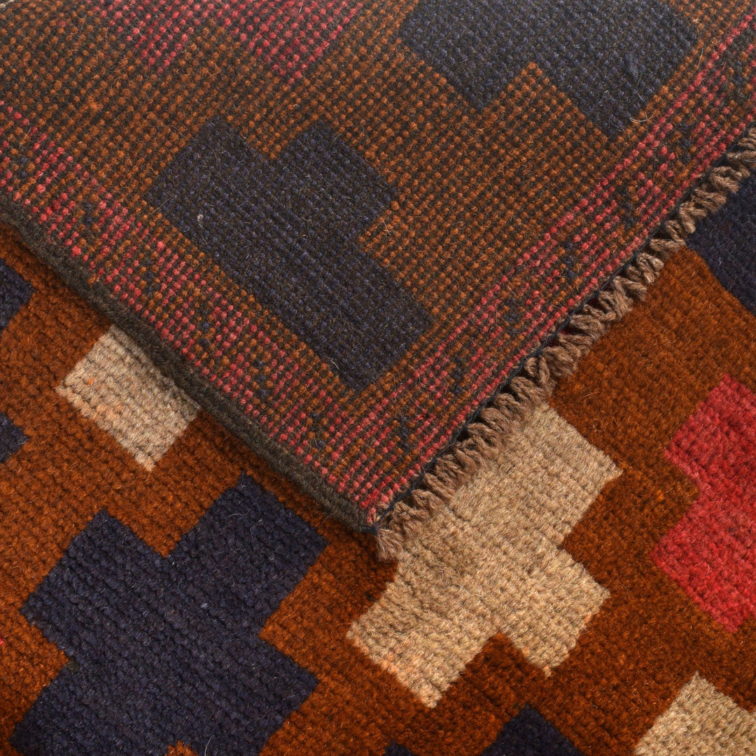 Handmade Balochi Rug 4' 4" x 6' 1" - No. AL88382