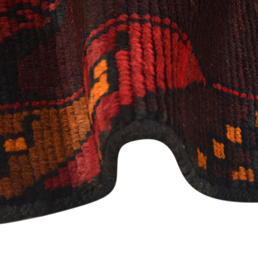 Tribal Baloch Rug 3' 8" x 6' 8" - No. AL23237