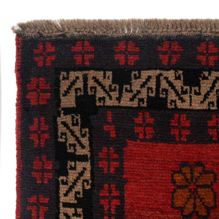 Tribal Baloch Rug 3' 9" x 6' 3" - No. AL74750