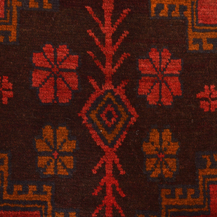 Tribal Baloch Rug 3' 9" x 6' 3" - No. AL29744