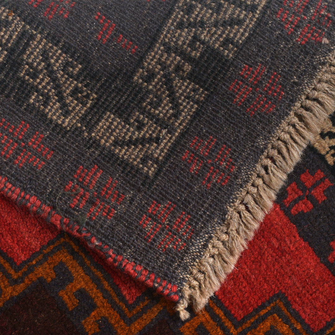 Tribal Baloch Rug 3' 9" x 6' 3" - No. AL74750