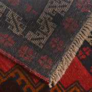 Tribal Baloch Rug 3' 9" x 6' 3" - No. AL29744