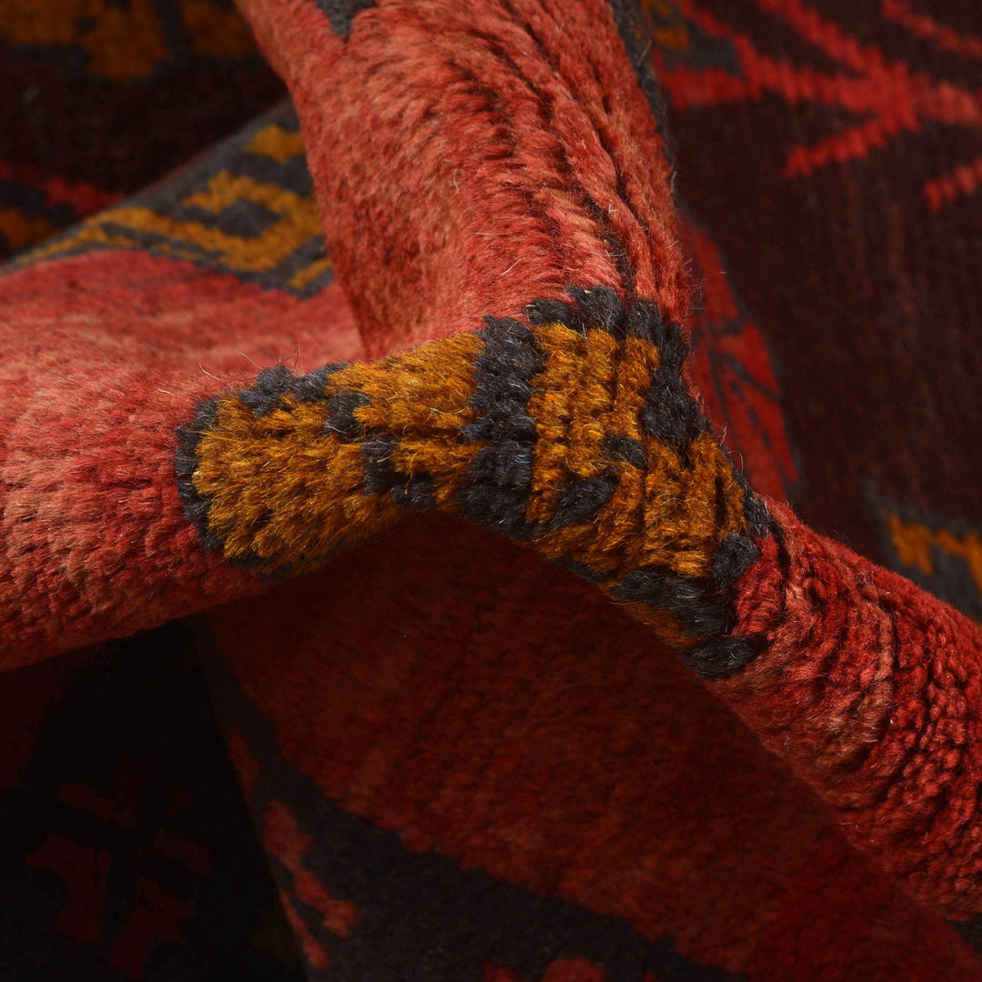 Tribal Baloch Rug 3' 9" x 6' 3" - No. AL29744