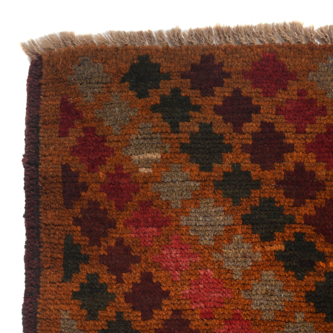 Afghan Baluchi Rug 3' 11" x 6' 4" Hand-Knotted view