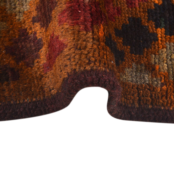 Afghan Baluchi Rug 3' 11" x 6' 4" Hand-Knotted border