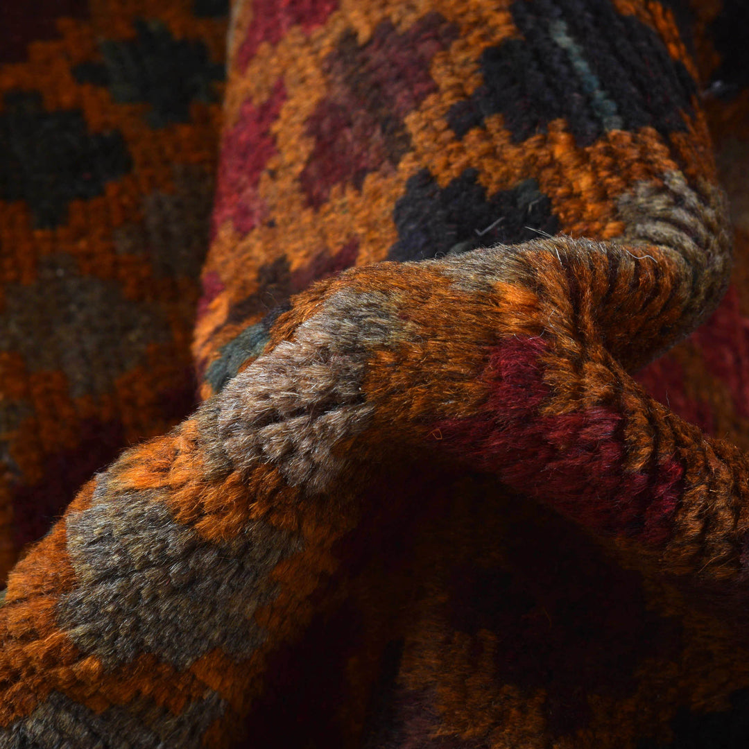 Afghan Baluchi Rug 3' 11" x 6' 4" Hand-Knotted field