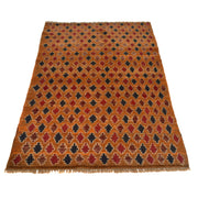 Tribal Baloch Rug 3' 7" x 6' 6" - No. AL84648