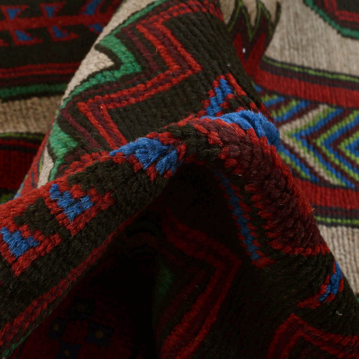 Tribal Baloch Rug 4' 1" x 6' 5" - No. AL44537