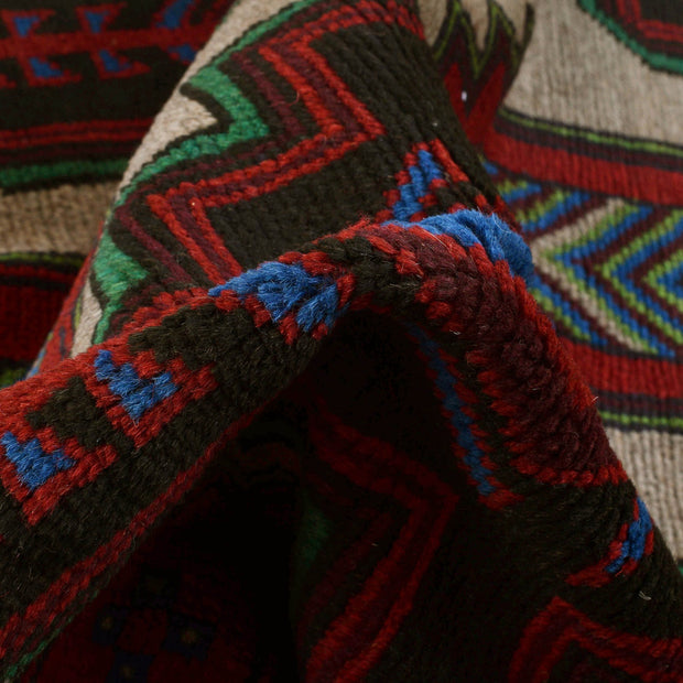 Tribal Baloch Rug 4' 1" x 6' 5" - No. AL44537