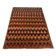 Tribal Baloch Rug 3' 10" x 6' 2" - No. AL89348