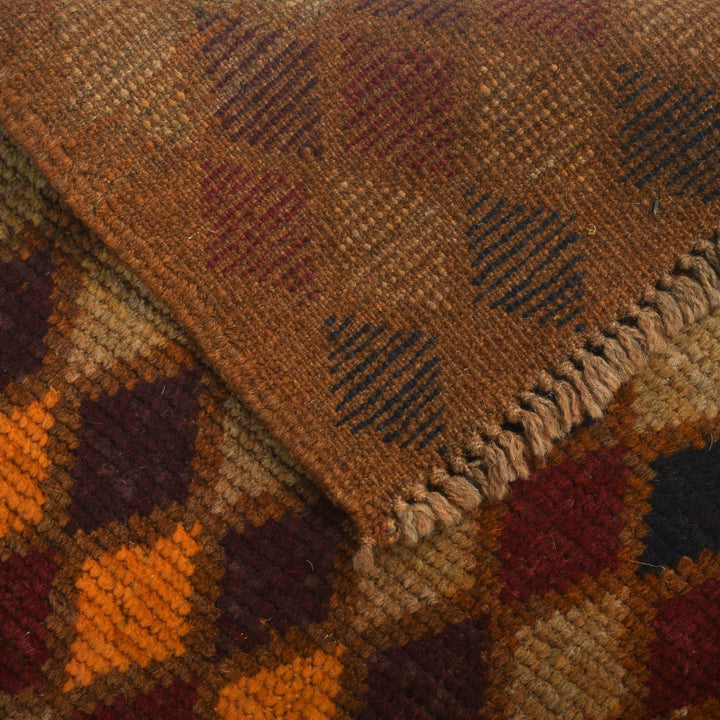 Tribal Baloch Rug 3' 10" x 6' 2" - No. AL89348