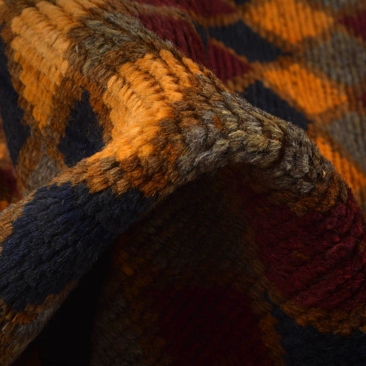 Tribal Baloch Rug 3' 10" x 6' 2" - No. AL89348